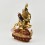Hand Made Copper Alloy with Partly Gold Gilded 9.5" Vajradhara Shakti Statue