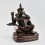 Hand Made Lost wax Method Copper Alloy Guru Rinpoche Shakti Statue From Nepal