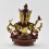 Hand Made Copper Alloy with Gold Gilded & Face Painted Namgyalma Buddha Statue