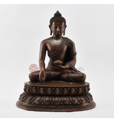 Hand Carved Fine Quality Tibetan Buddhist Ritual Shakyamuni Buddha statue