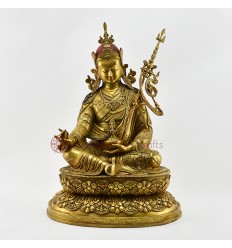 Good Quality Hand Made Buddhist 14.5" Guru Rinpoche / Padmasambhava Statue