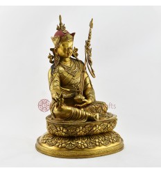 Good Quality Hand Made Buddhist 14.5" Guru Rinpoche / Padmasambhava Statue