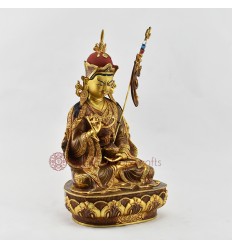Hand Carved Fine Quality Tibetan Buddhist Padmasambhava copper statue
