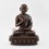 Hand Carved Copper in Oxidation Finish Guru Tsongkhapa Statue