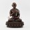Hand Carved Copper in Oxidation Finish Guru Tsongkhapa Statue