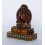 Fine Quality 4" Silver Gold Plated Tibetan Buddhist White Tara / Dolkar Statue from Patan, Nepal