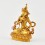 Gold Plated in Antique Finish 4.5" Vajrasattva / Dorje Sempa Statue
