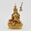 Hand Made Copper Alloy with Gold Gilded 9.5" Guru Rinpoche Statue