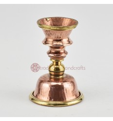 Hand made Copper Alloy with Brass 3" Butter Lamp
