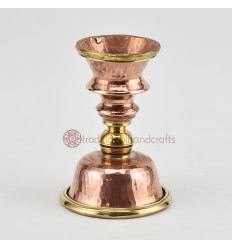 Hand made Copper Alloy with Brass 3" Butter Lamp