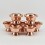 Hand Made Copper Alloy 7 Bowls 4" Offering Bowls - Tings Set