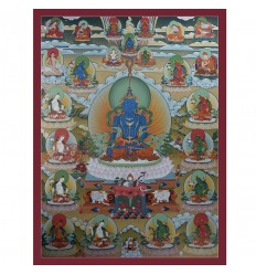 Hand Painted  Akshobhya Buddha / Midrugpa Thangka Painting