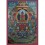 Hand Painted Amitabha Buddha Pureland Thangka Painting