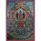 Hand Painted Amitabha Buddha Pureland Thangka Painting