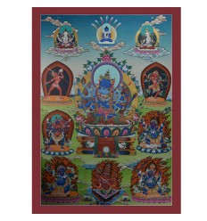 Hand Painted Guhyasamaja Thangka Painting