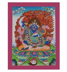 Hand Painted Karzopa / BernagchenMahakala Thankga Painting