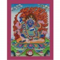 Hand Painted Karzopa / BernagchenMahakala Thankga Painting