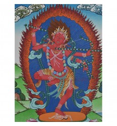 Hand Painted Kurukulla Thangka Painting