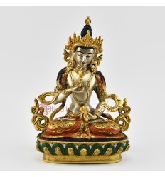 Hand painted  24 Karat Gold Gilded Vajrasattva / Dorjesempa Statue