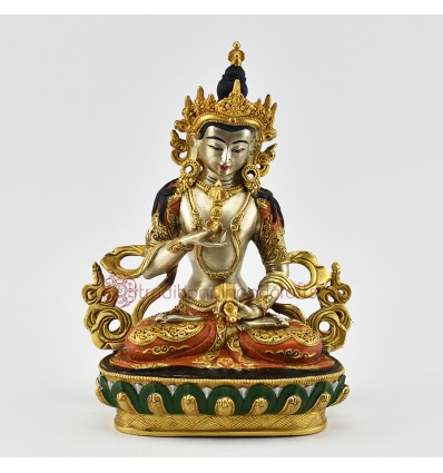 Hand painted  24 Karat Gold Gilded Vajrasattva / Dorjesempa Statue