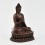 Hand Made Copper Alloy in Oxidation Finish 6" Vairocana Buddha Statue