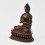 Hand Made Copper Alloy in Oxidation Finish 6" Vairocana Buddha Statue