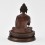 Hand Made Copper Alloy in Oxidation Finish 6" Vairocana Buddha Statue