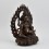 Hand Made Copper Alloy with Oxidiation Finish 10.25" Yellow Zambala Statue