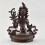 Hand Made Oxidized Copper Alloy 9" Red Tara Statue