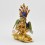 Hand Made Copper Alloy with 24 Karat Gold Gilded 9.5" Nag Kanya Statue