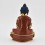 Fine Quality Copper Alloy with 24 Karat Gold Gilded 8.5" Medicine Buddha Statue