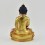 Hand Made Copper Alloy with Gold Gilded 8" Amitabha Buddha Statue