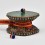 Fine Quality Hand Made Tantric Ritual Spiritual Tibetan Buddhist Religious Ceremonial Chod Drum with Cover