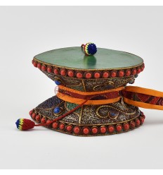 Fine Quality Hand Made Spiritual Tantric Ritual Tibetan Buddhist Religious Ceremonial Chod Drum