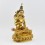 Hand Made Fine Quality 24 Karat Gold Gilded Face Painted Vajrasattva Statue