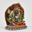 Beautifully Hand Painted Copper Alloy 5" Bernagchen Mahakala Statue