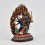 Fine Quality  Copper Alloy with Beautifully Hand Painted Kalachakra Statue