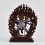 Fine Quality  Copper Alloy with Beautifully Hand Painted Kalachakra Statue