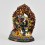 Fine Quality Copper Alloy with Beautifully Hand Painted Megha Sambara Statue