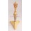 Fine Quality 10.5" Hand Crafted Phurba/Phurwa Set - Tibetan Buddhist Ritual Dagger from Patan, Nepal