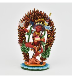Fine Quality Copper Alloy with Beautifully Hand Painted Vajravarahi Dakini Statue