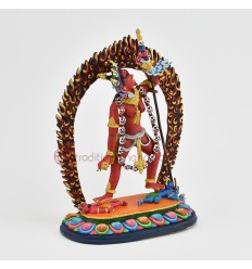 Fine Quality Copper Alloy with Beautifully Hand Painted Vajrayogini Dakini Statue
