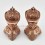 Finely Hand Carved Copper Alloy 7.25" Kapala Set