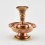 Finely Hand Made Copper Alloy with Brass Rims 3.5" Serkim Set