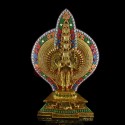 Hand Carved Fine Quality Gold Gilded 1000 Armed Avalokiteshvara / Chenrezig Copper Statue 