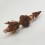 Fine Quality Filigree Siko Hand Carvings Tibetan Buddhist Gold Plated Copper PhurbaRitual Dagger