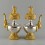 Fine Quality Buddhist Tibetan Ritual Gold & Silver Plated Copper with Hand Carvings Bhumpa Bhumba Set