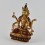 Hand Made Copper Alloy with Partly Gold Gilded and Face Painted 9" Prajnaparamita Statue