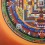 Hand painted Kalachakra Mandala Thangka Painting