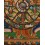 Hand Painted Buddhist Wheel of Life Thangka Thanka Scroll Painting 